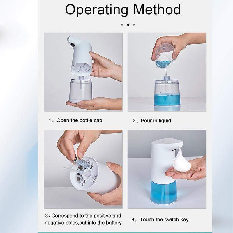 Touchless Foam Soap Dispenser Induction