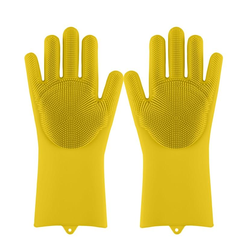 Multifunction Magic Silicone Dish Washing Gloves